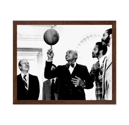 Harlem Globetrotters Gerald Ford 1974