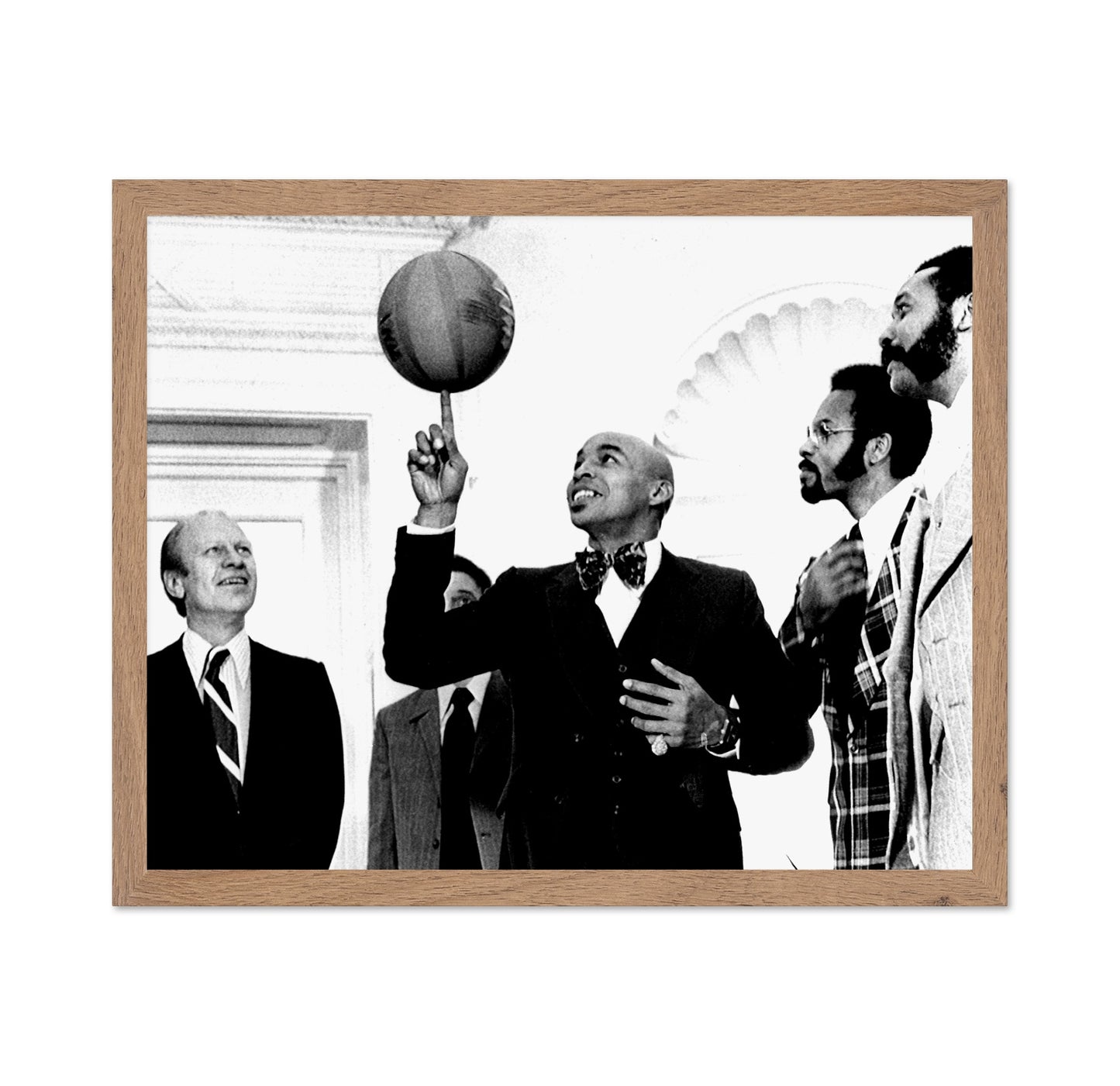 Harlem Globetrotters Gerald Ford 1974