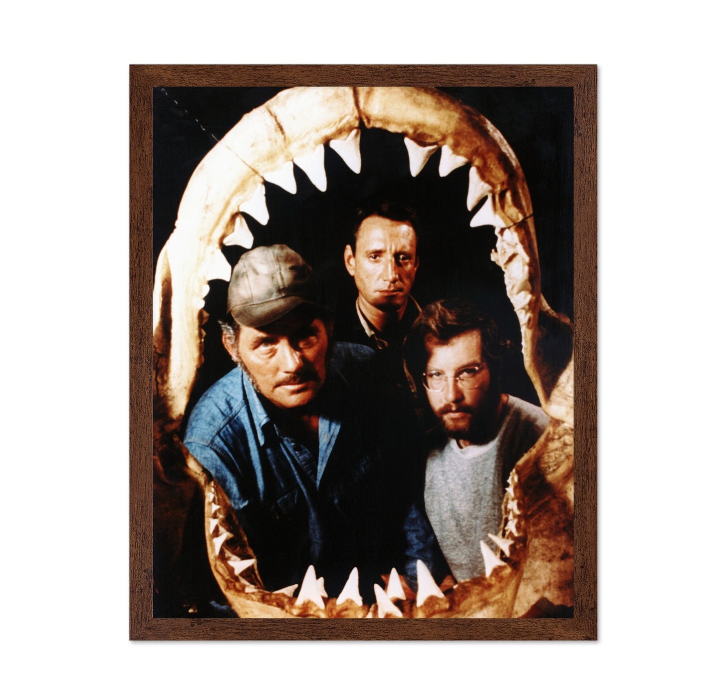 Jaws 1975 Roy Scheider & Robert Shaw No2