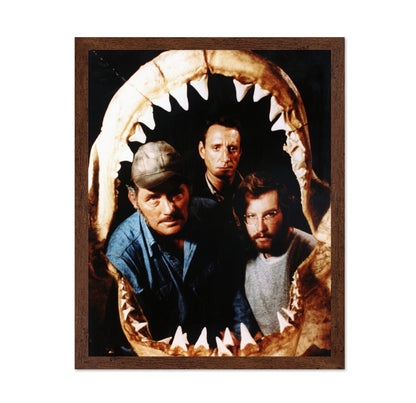 Jaws 1975 Roy Scheider & Robert Shaw No2