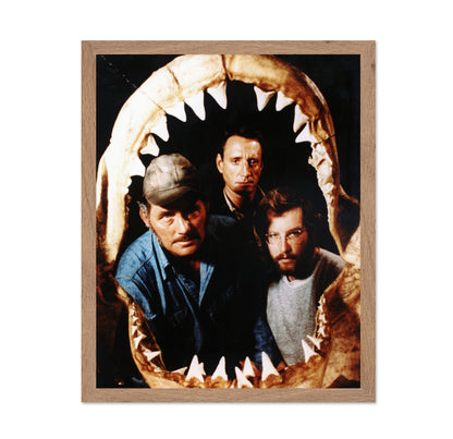 Jaws 1975 Roy Scheider & Robert Shaw No2