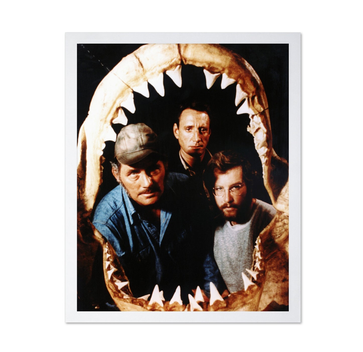 Jaws 1975 Roy Scheider & Robert Shaw No2