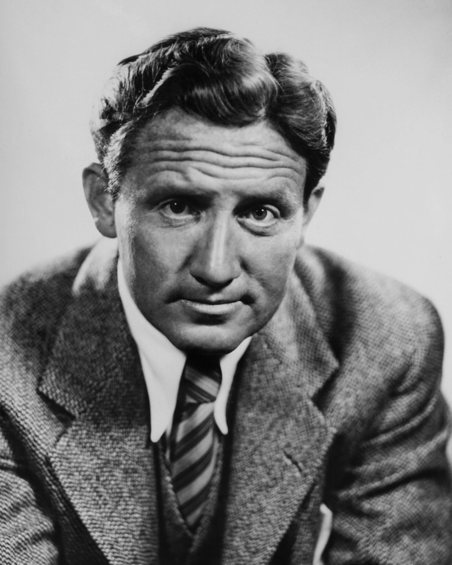 Spencer Tracy Black and White Portrait 1930s