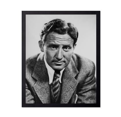 Spencer Tracy Black and White Portrait 1930s