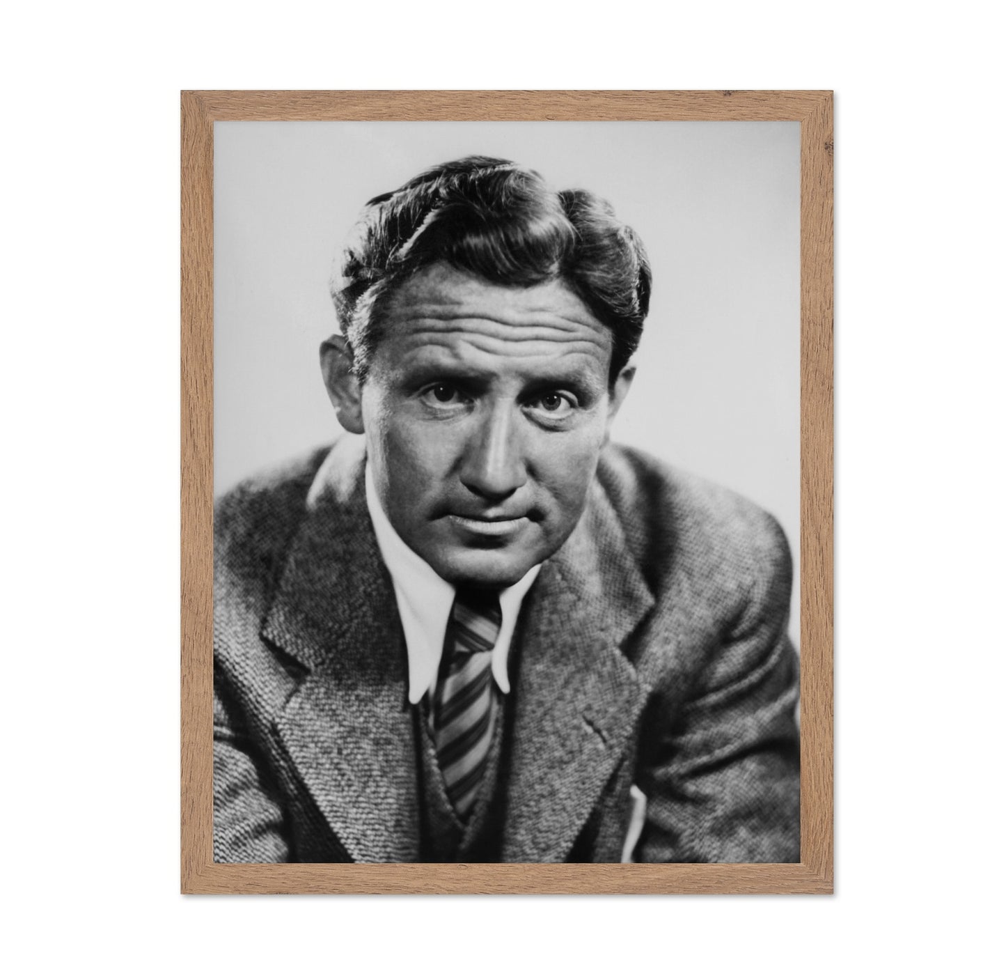 Spencer Tracy Black and White Portrait 1930s