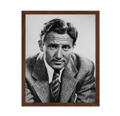 Spencer Tracy Black and White Portrait 1930s