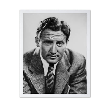 Spencer Tracy Black and White Portrait 1930s