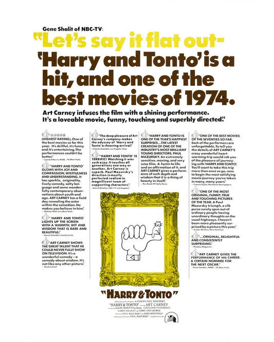 Harry and Tonto 1974