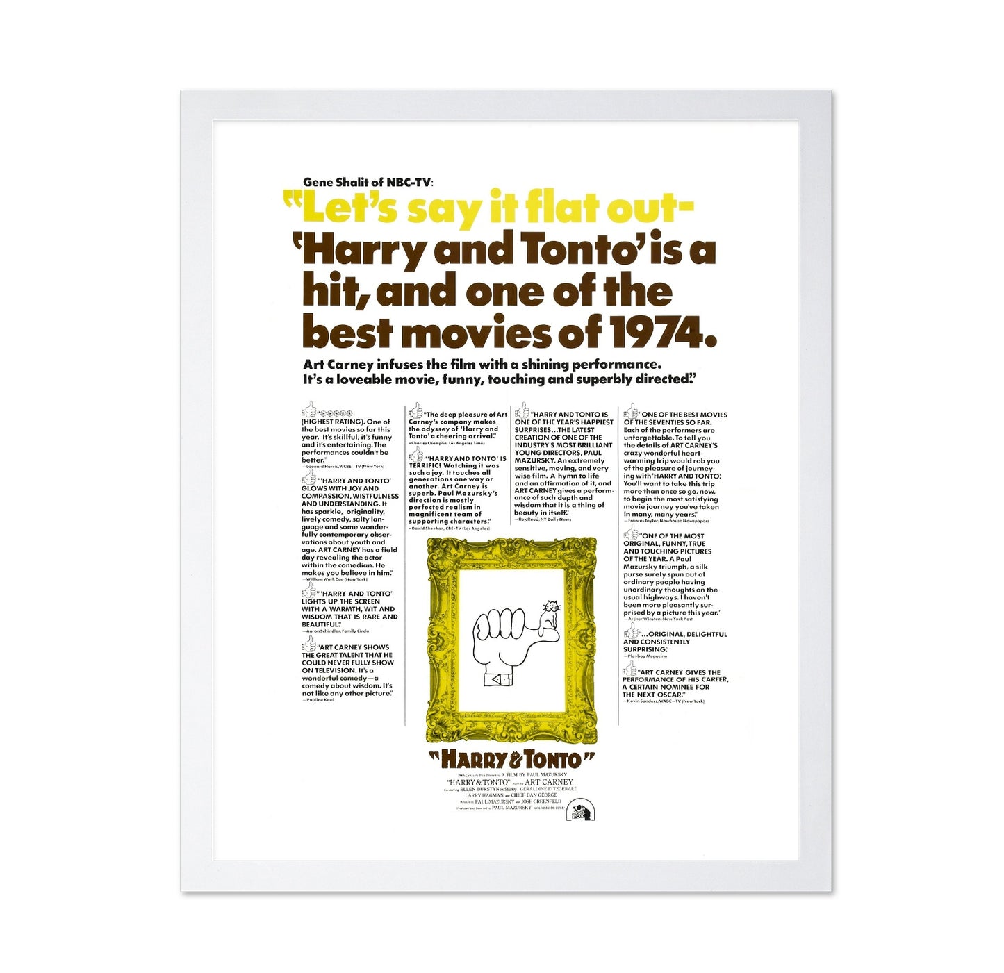 Harry and Tonto 1974