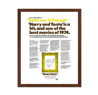 Harry and Tonto 1974