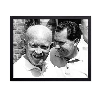 Dwight Eisenhower & Richard Nixon 1961