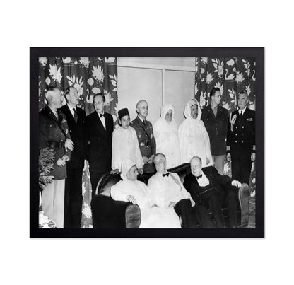 Casablanca Conference 1943 Franklin Roosevelt