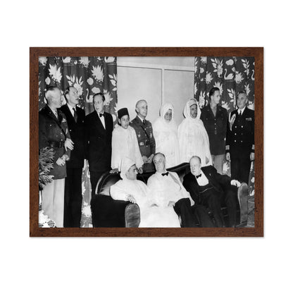 Casablanca Conference 1943 Franklin Roosevelt