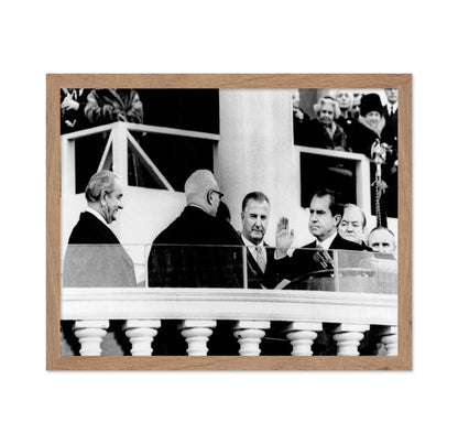 Richard M Nixon Inauguration 1969 Lyndon Johnson