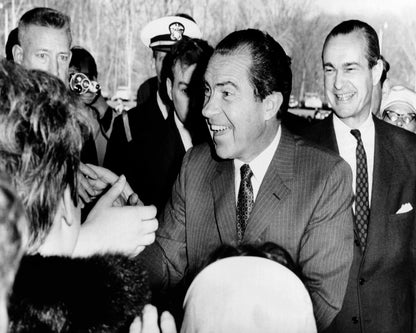 Richard M Nixon & Richard Helms 1969
