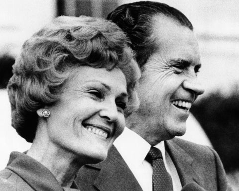 Richard M Nixon & Pat Nixon 1969