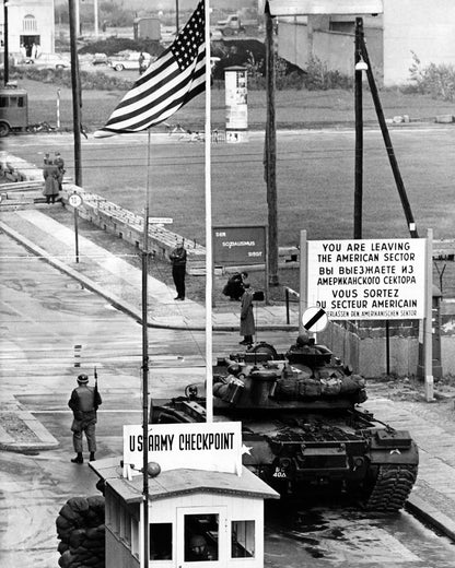 Checkpoint Charlie Border 1961