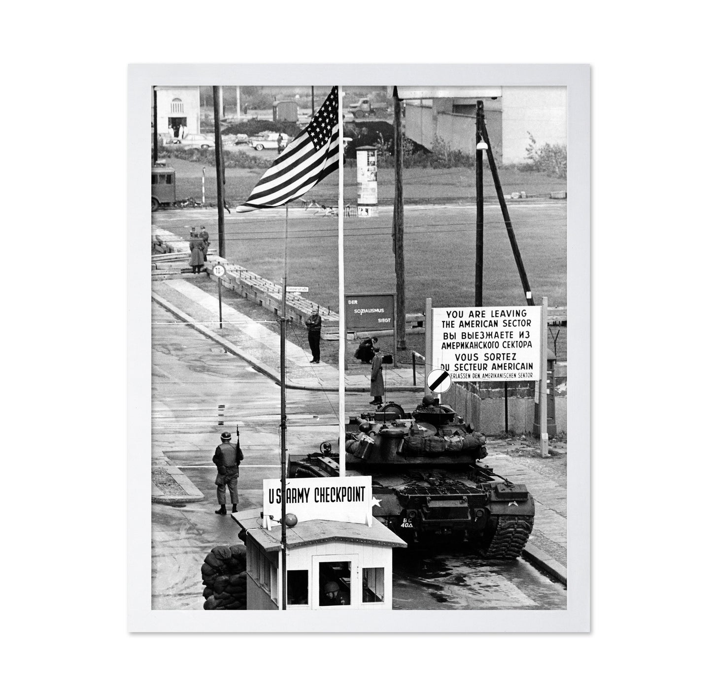 Checkpoint Charlie Border 1961