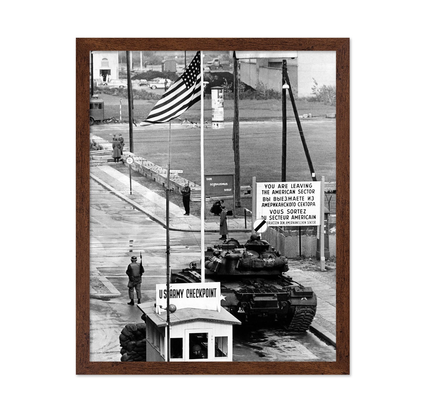 Checkpoint Charlie Border 1961