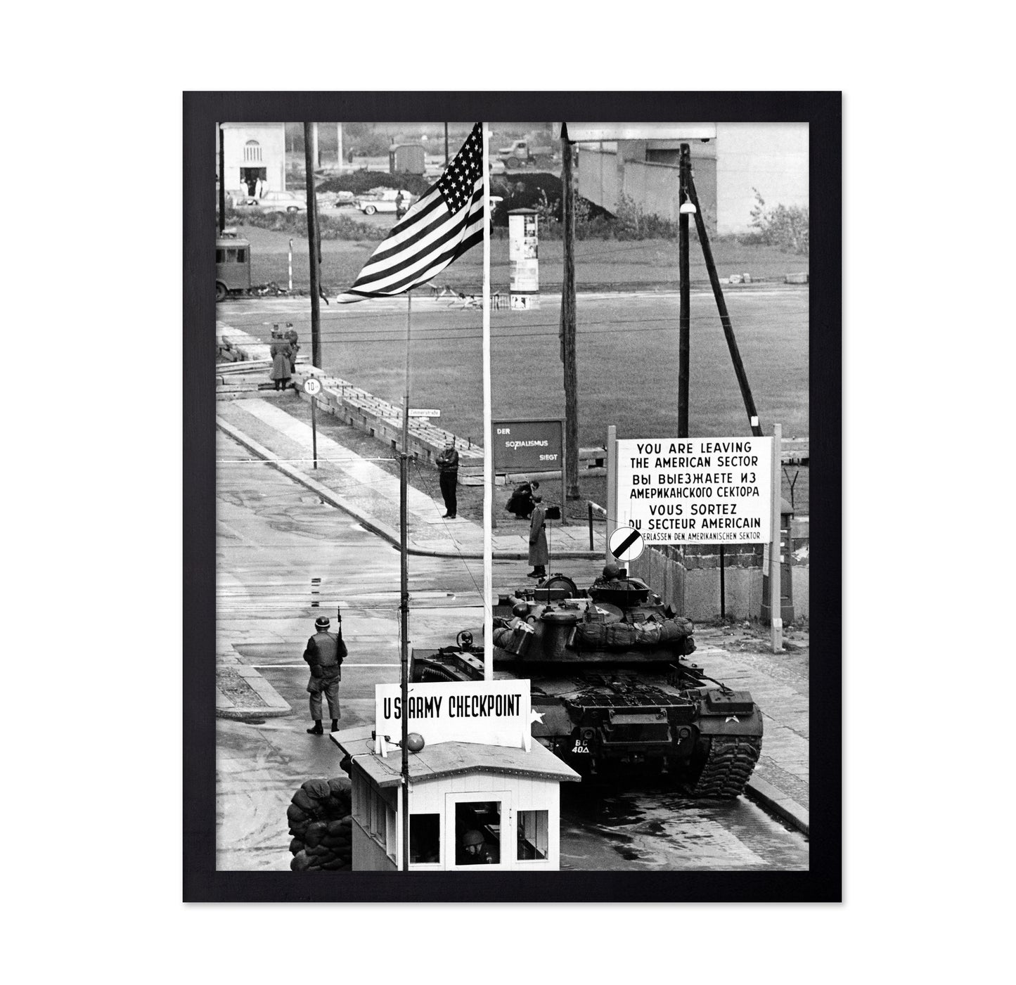 Checkpoint Charlie Border 1961