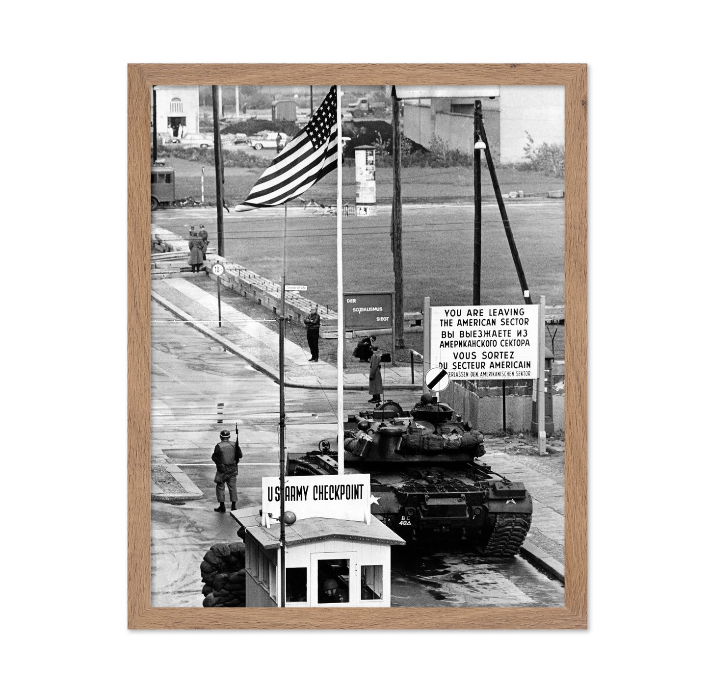 Checkpoint Charlie Border 1961