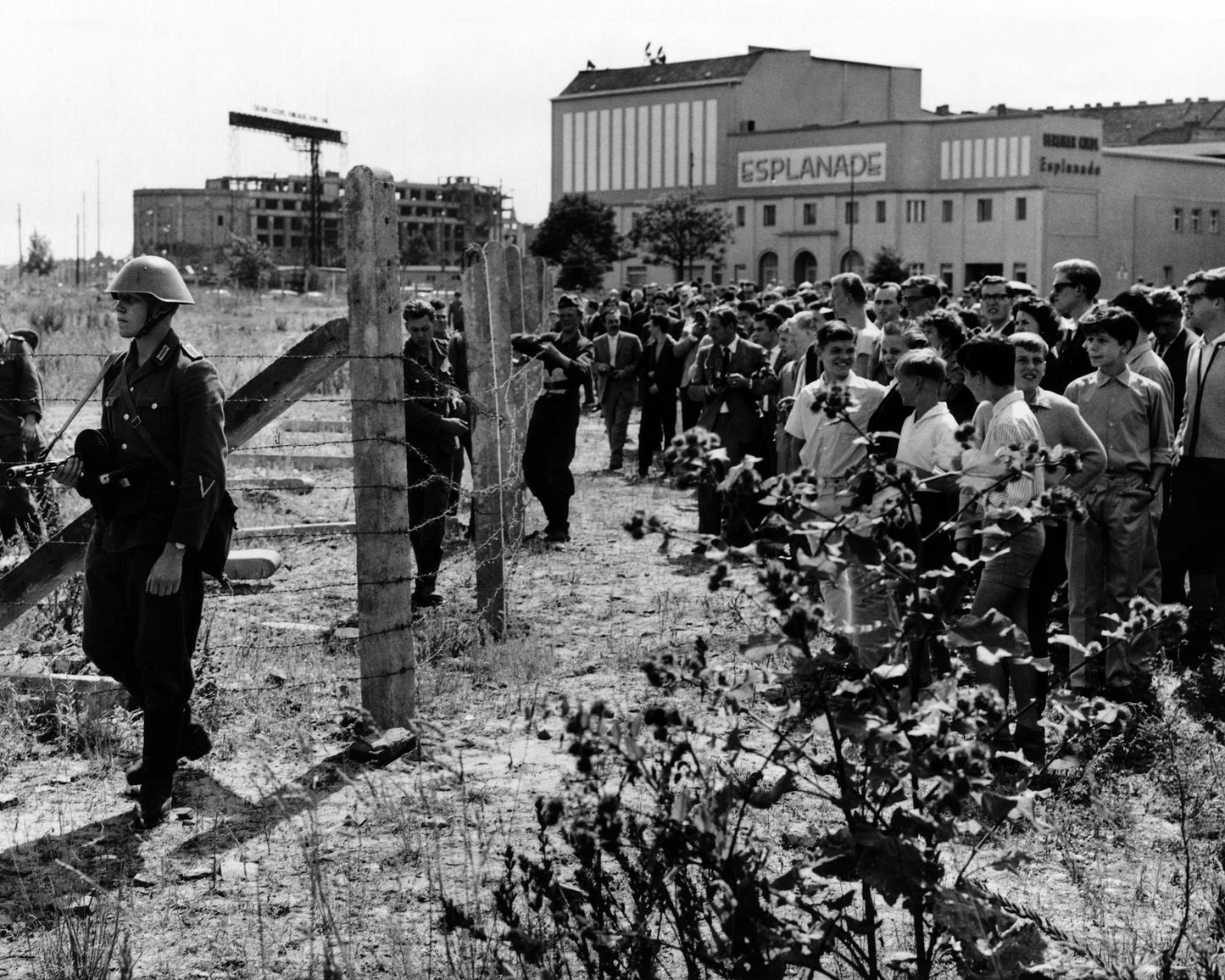 Berlin Wall Construction 1961