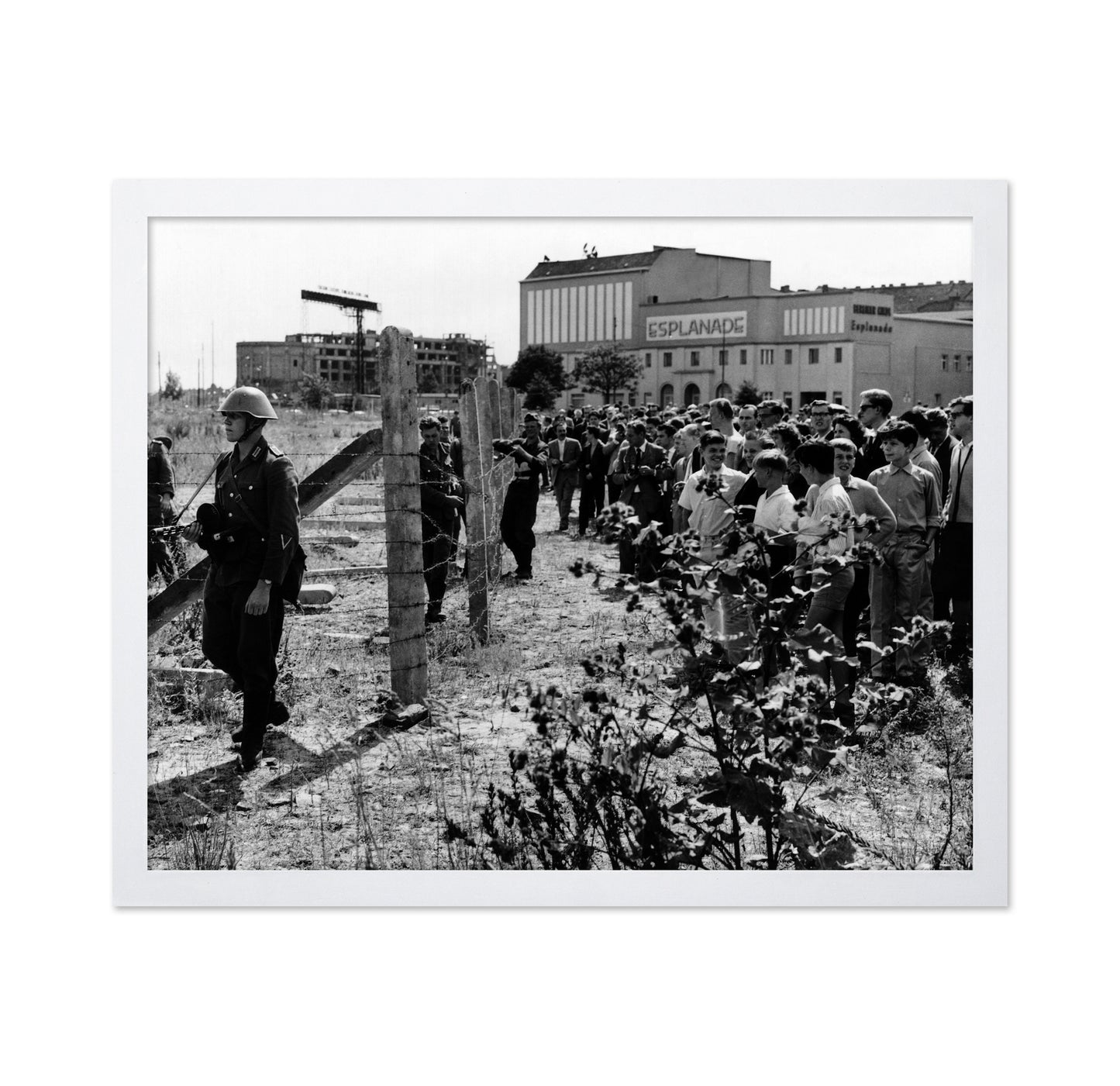 Berlin Wall Construction 1961