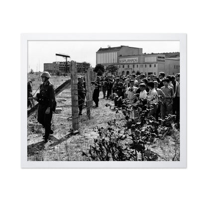 Berlin Wall Construction 1961