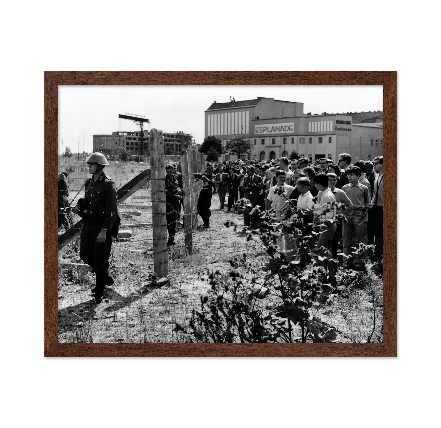 Berlin Wall Construction 1961
