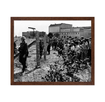 Berlin Wall Construction 1961