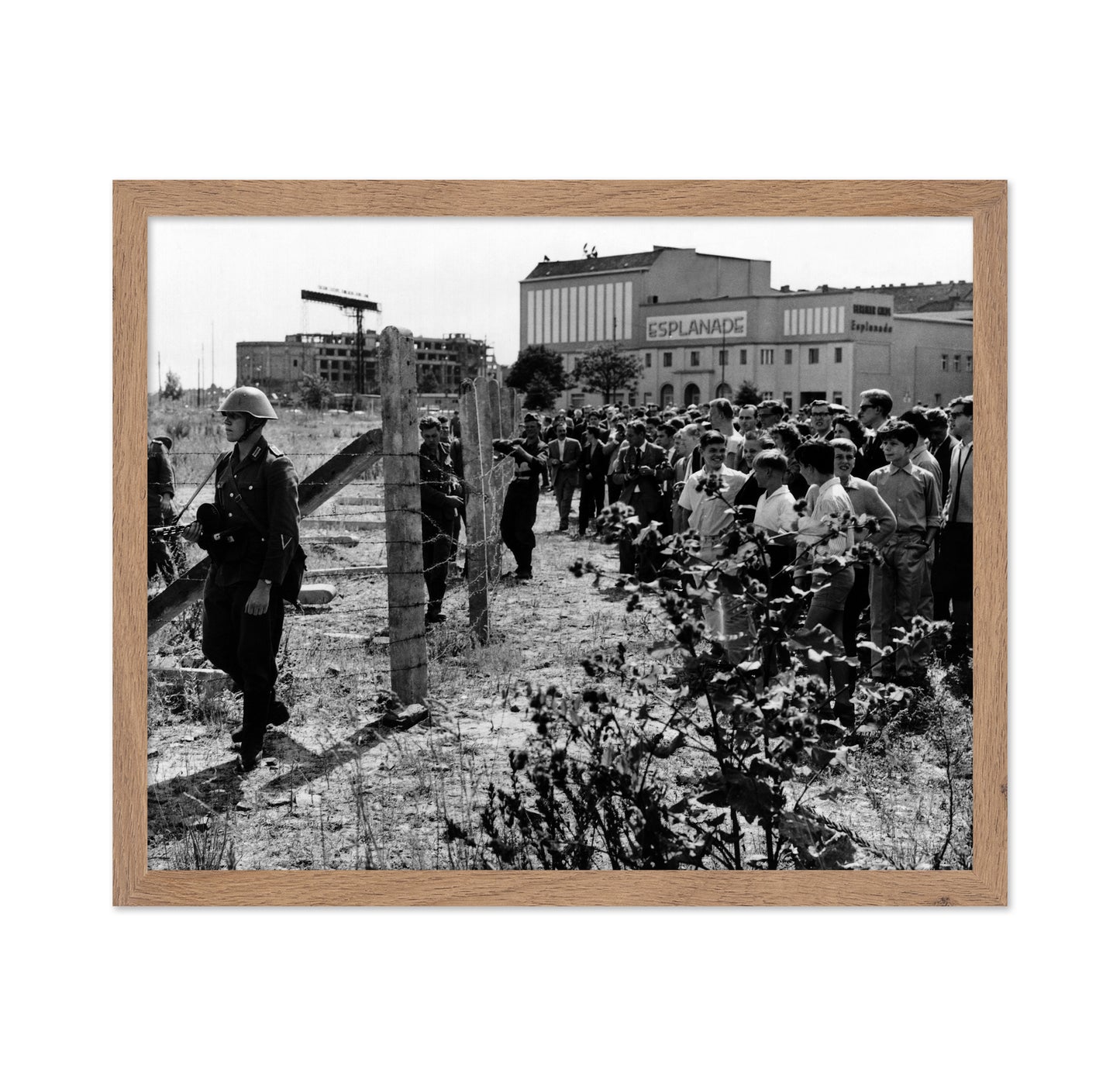 Berlin Wall Construction 1961