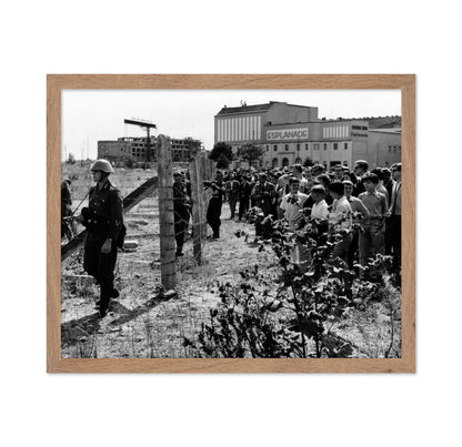 Berlin Wall Construction 1961