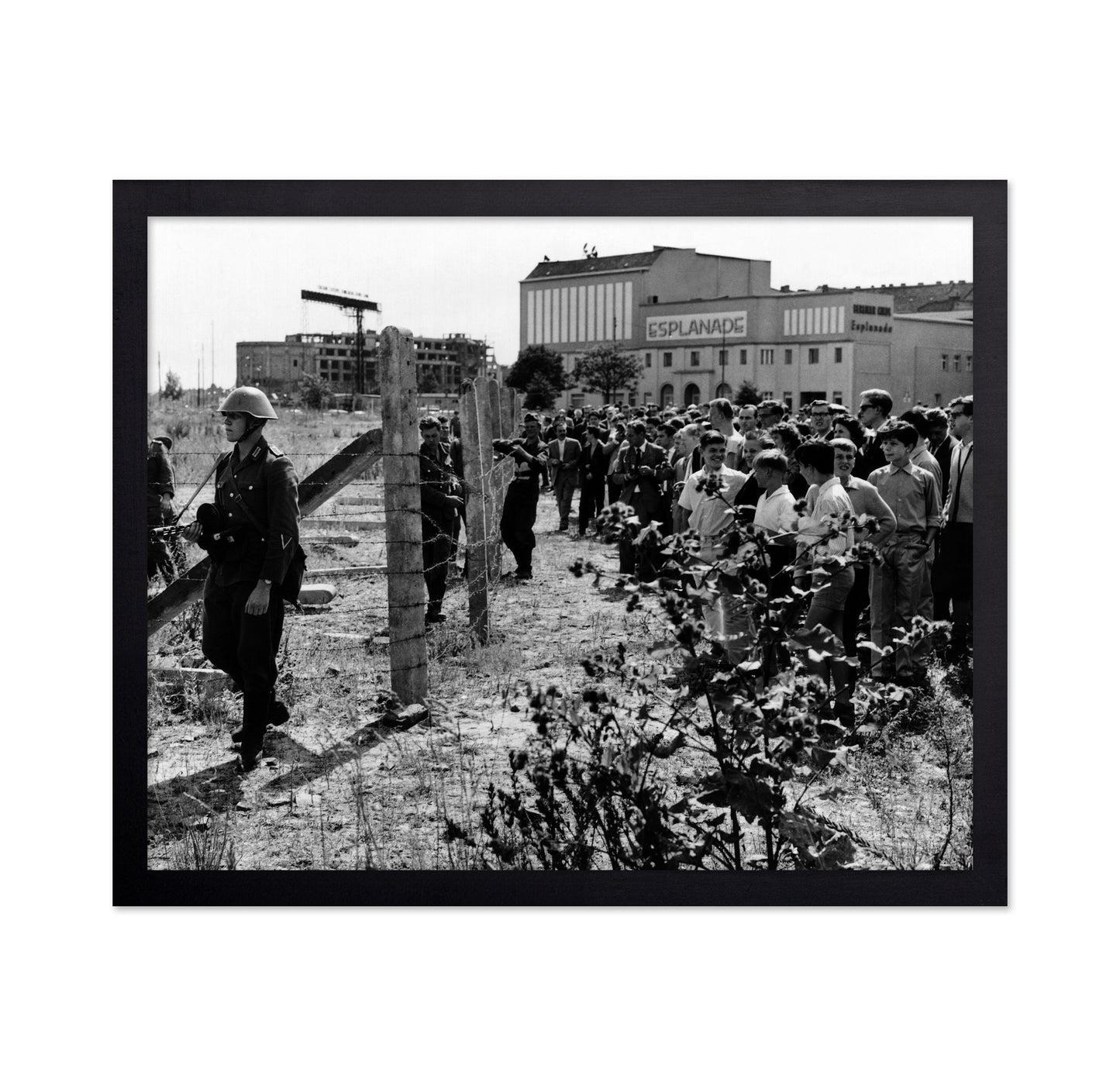 Berlin Wall Construction 1961