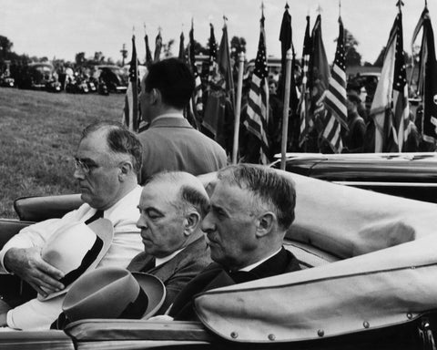 Franklin D. Roosevelt, Mackenzie King & Henry L. Stimson 1940
