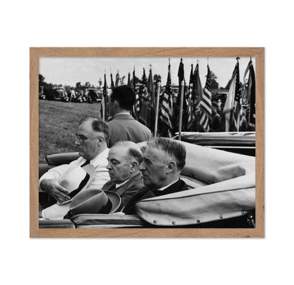Franklin D. Roosevelt, Mackenzie King & Henry L. Stimson 1940