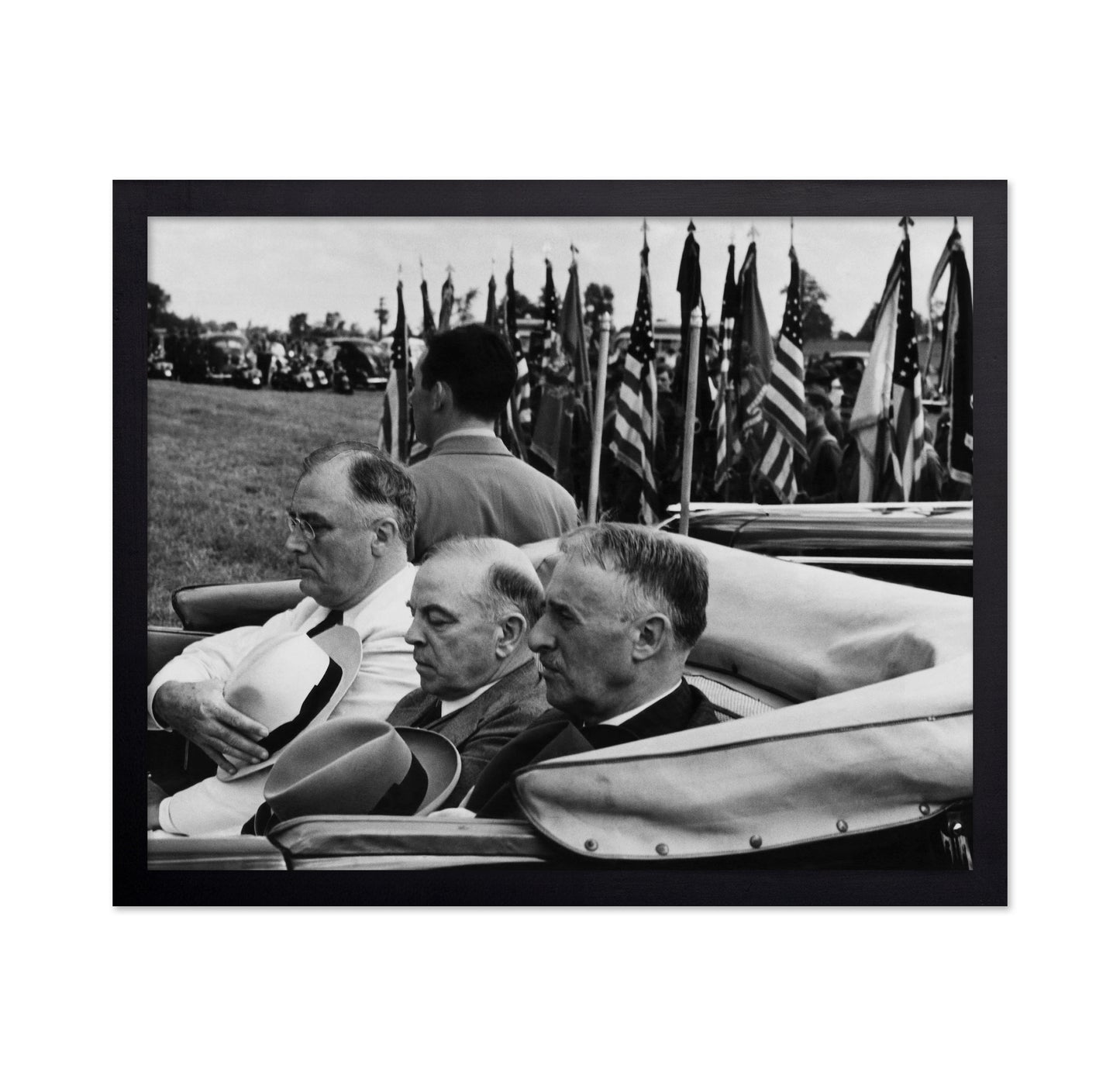 Franklin D. Roosevelt, Mackenzie King & Henry L. Stimson 1940