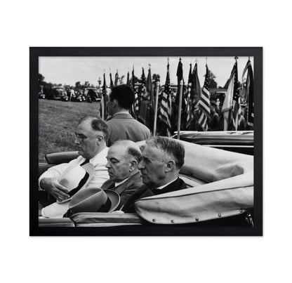 Franklin D. Roosevelt, Mackenzie King & Henry L. Stimson 1940