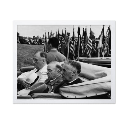 Franklin D. Roosevelt, Mackenzie King & Henry L. Stimson 1940