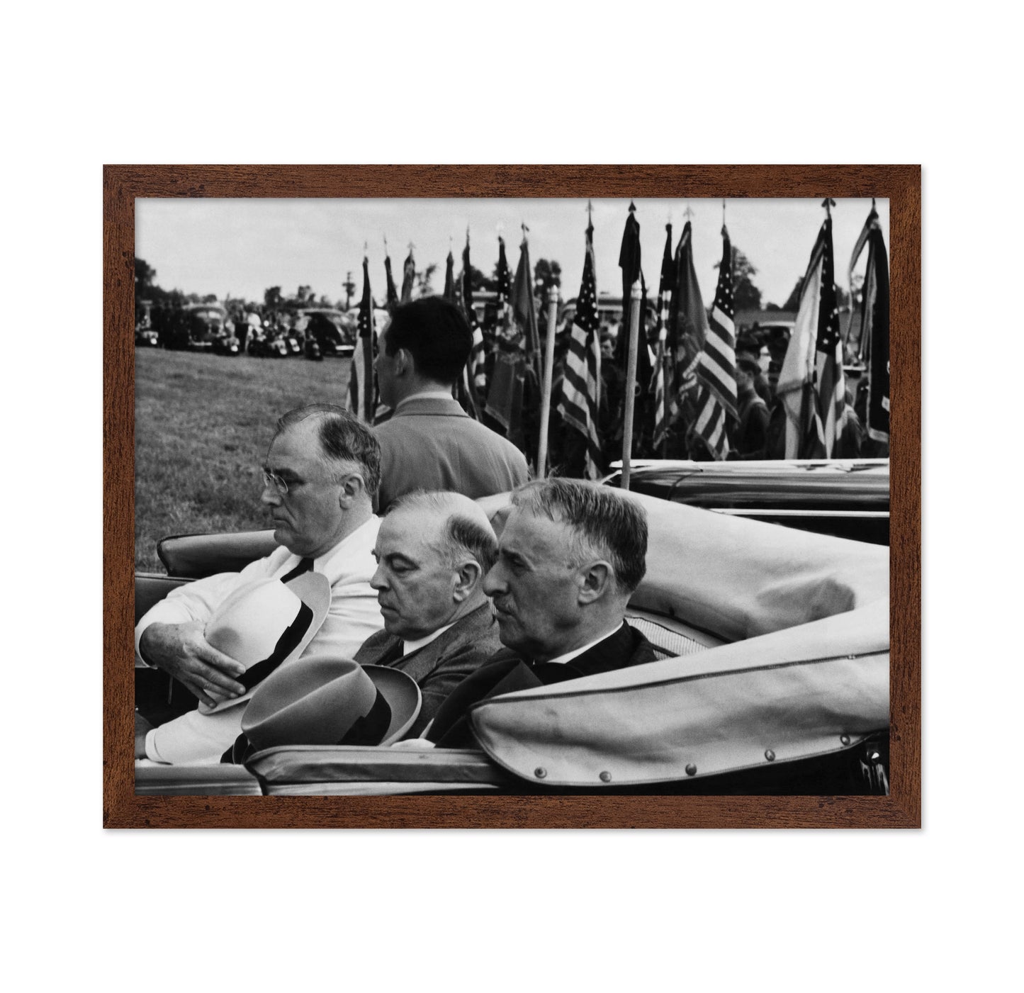 Franklin D. Roosevelt, Mackenzie King & Henry L. Stimson 1940