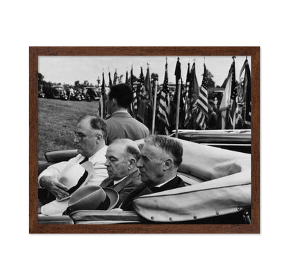 Franklin D. Roosevelt, Mackenzie King & Henry L. Stimson 1940