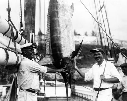 Ernest Hemingway & Joe Russell 1935