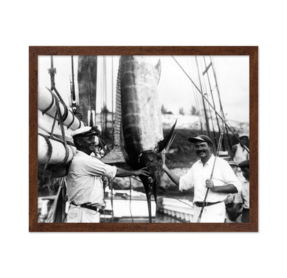 Ernest Hemingway & Joe Russell 1935