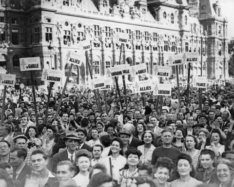 Paris Liberation Celebration 1944 No1