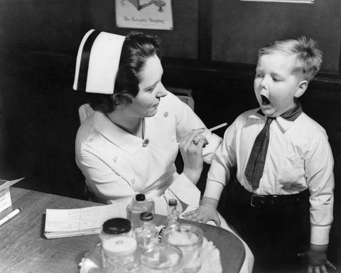 Nurse Dental Checkup 1935