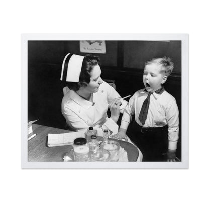 Nurse Dental Checkup 1935
