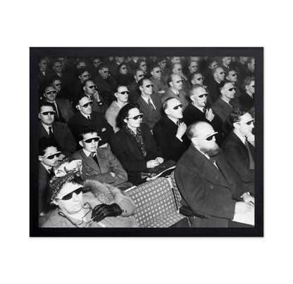 3D Cinema Audience 1954