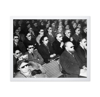 3D Cinema Audience 1954