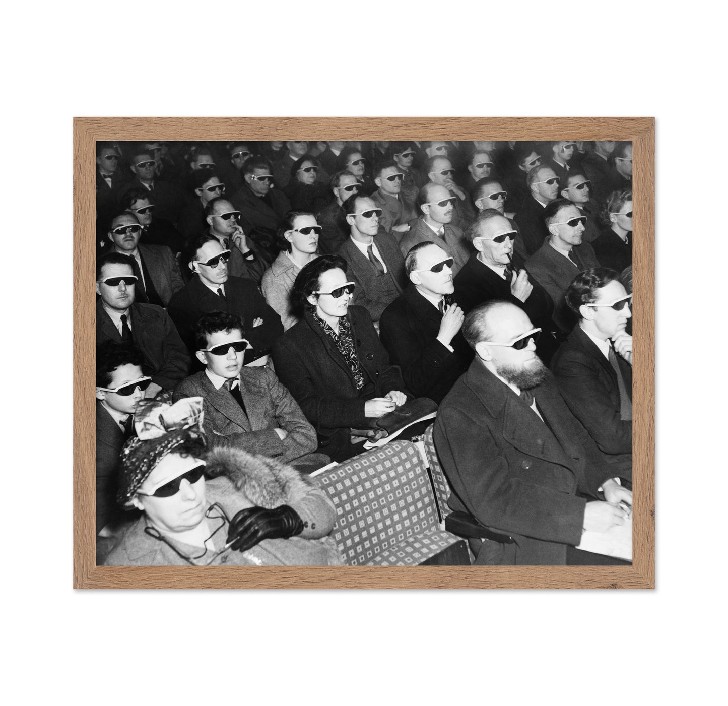 3D Cinema Audience 1954