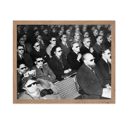 3D Cinema Audience 1954