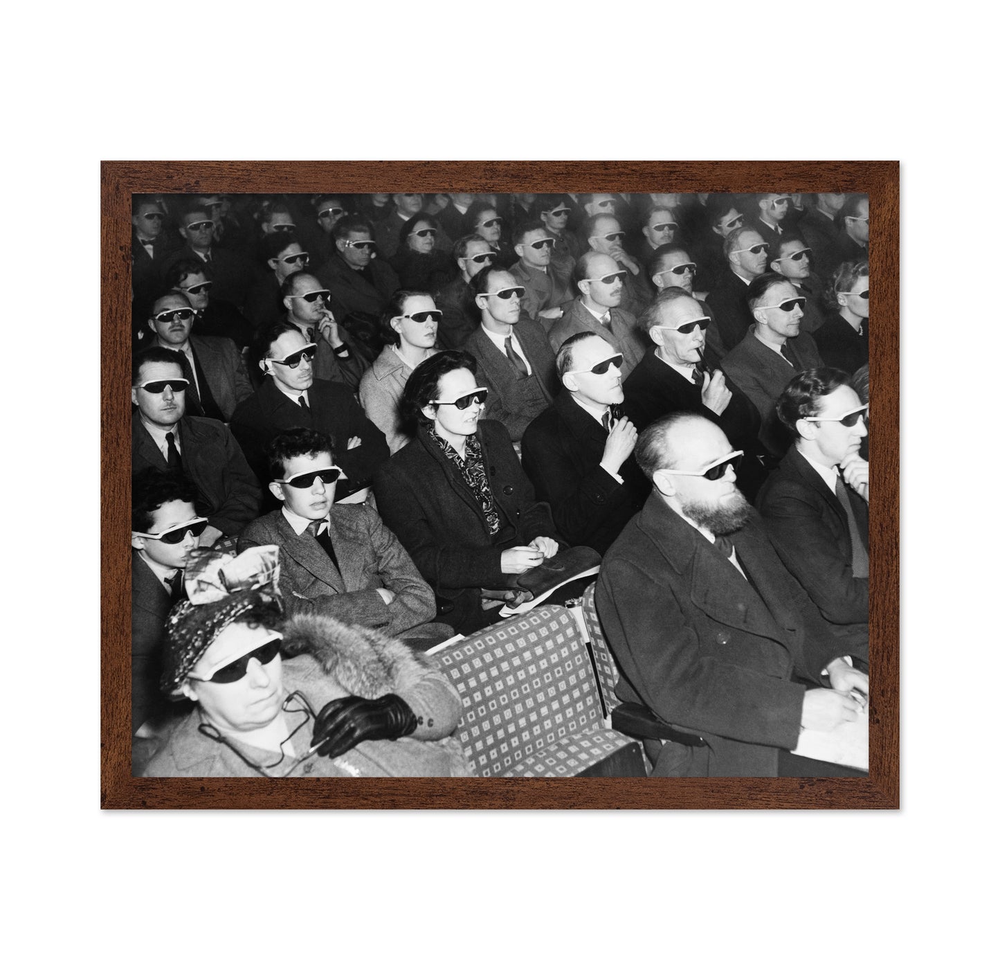 3D Cinema Audience 1954